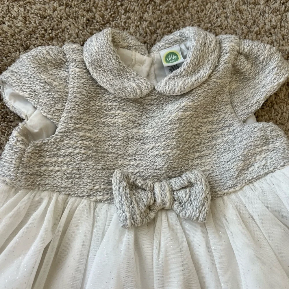 Nordstrom Little Me Dress for Baby Girl Size 12 Months NWOT